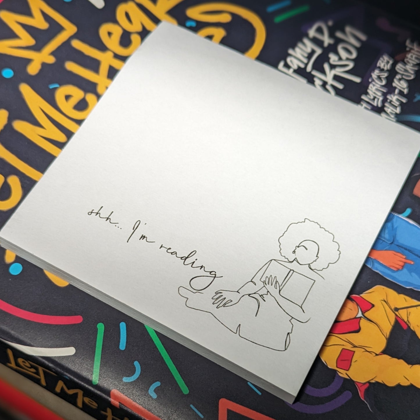 I'm Reading Sticky Notes