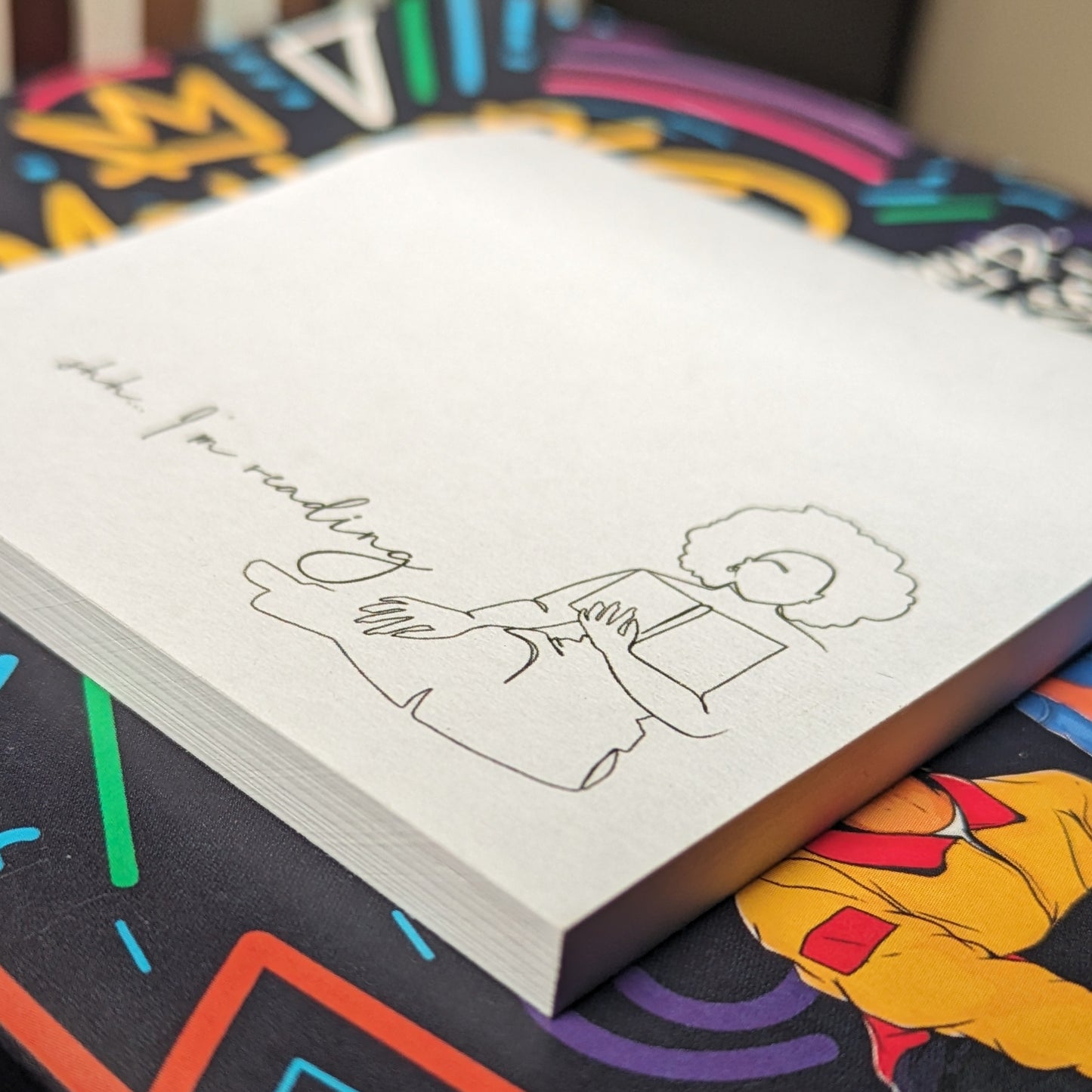 I'm Reading Sticky Notes