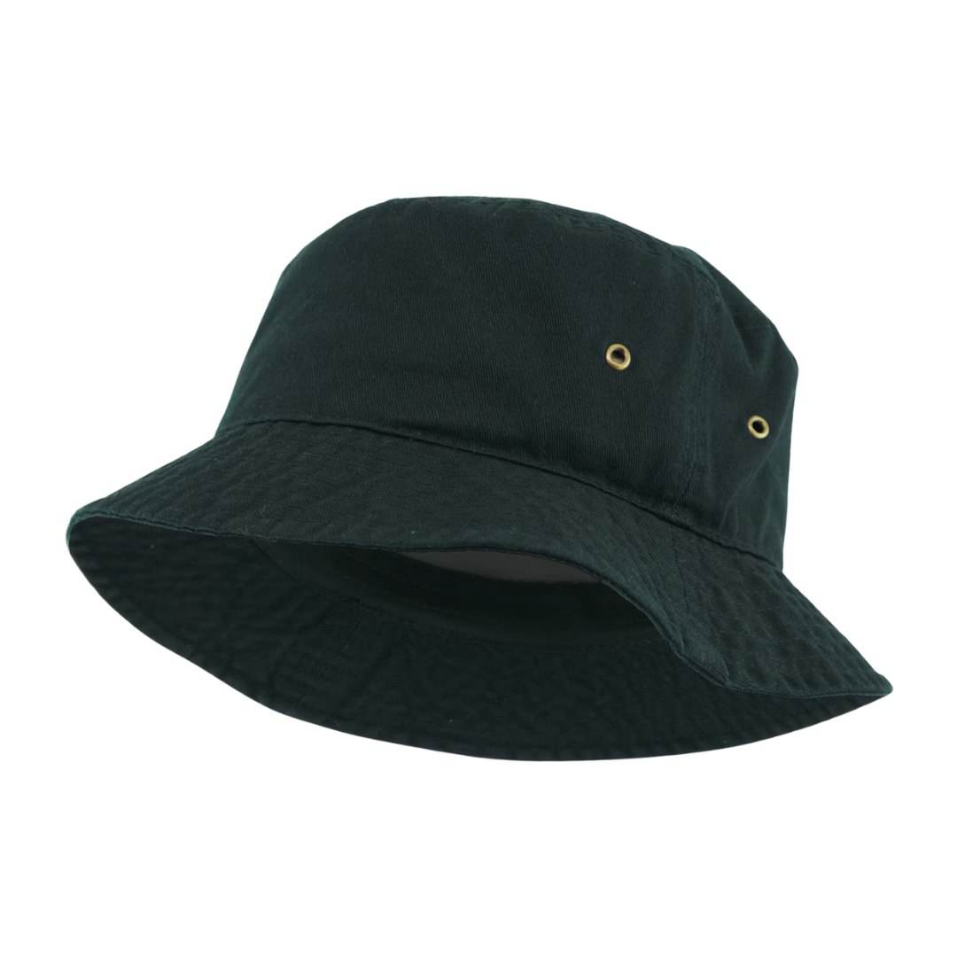 Literally Black Logo Embroidered Bucket Hat (PICKUP ONLY)