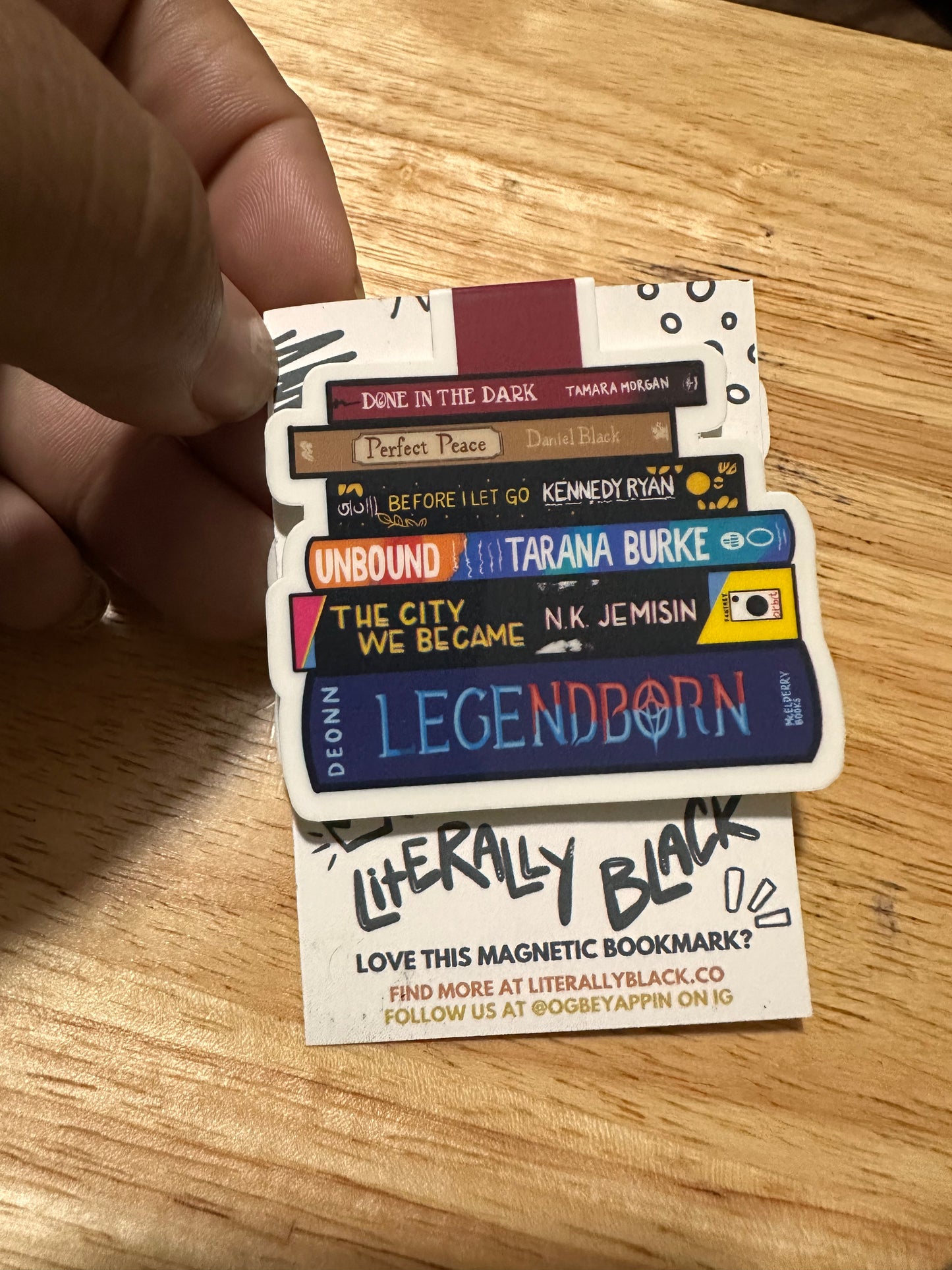 Mini Stack Magnetic Bookmark