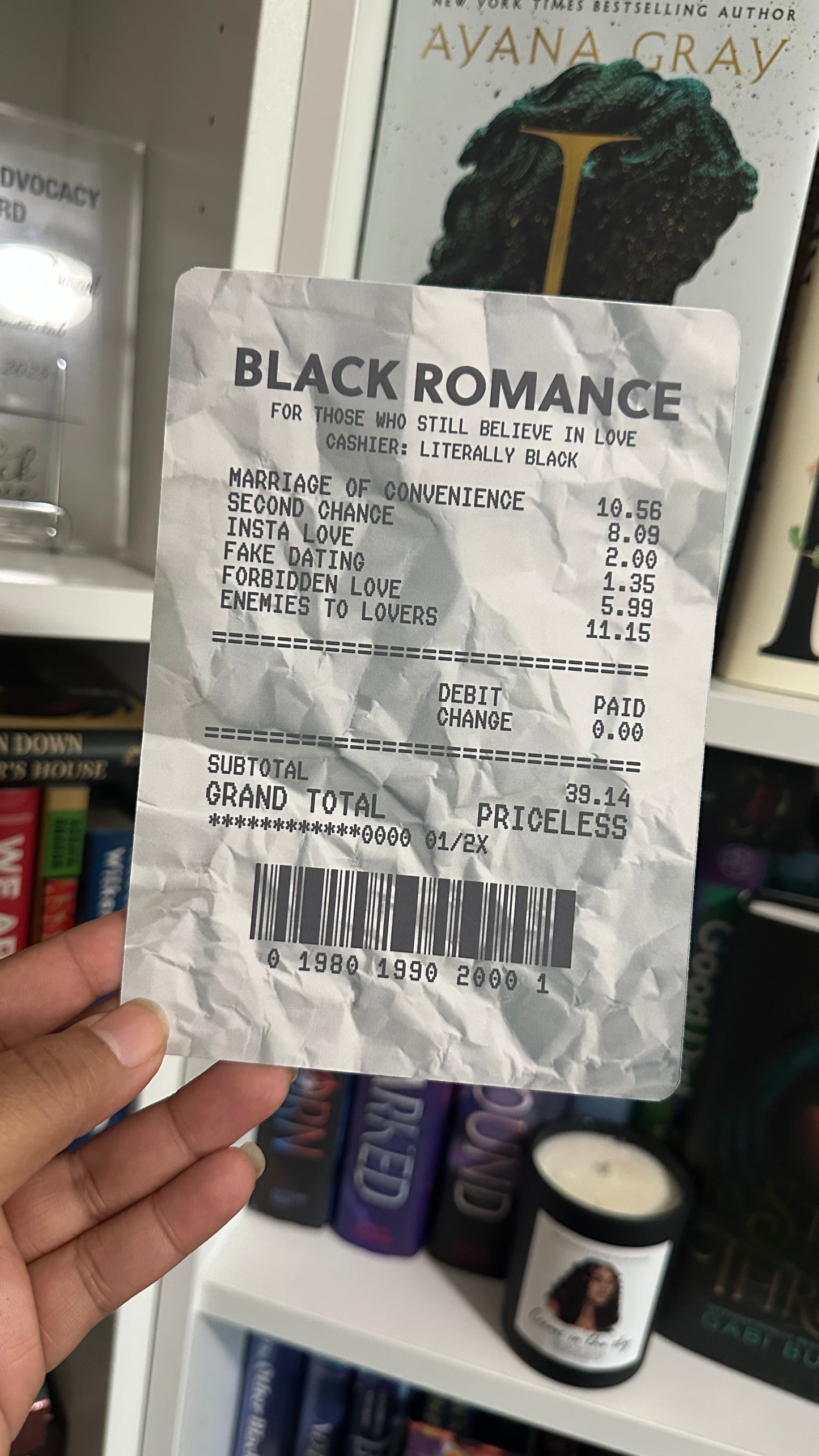 Love Itemized Kindle Insert