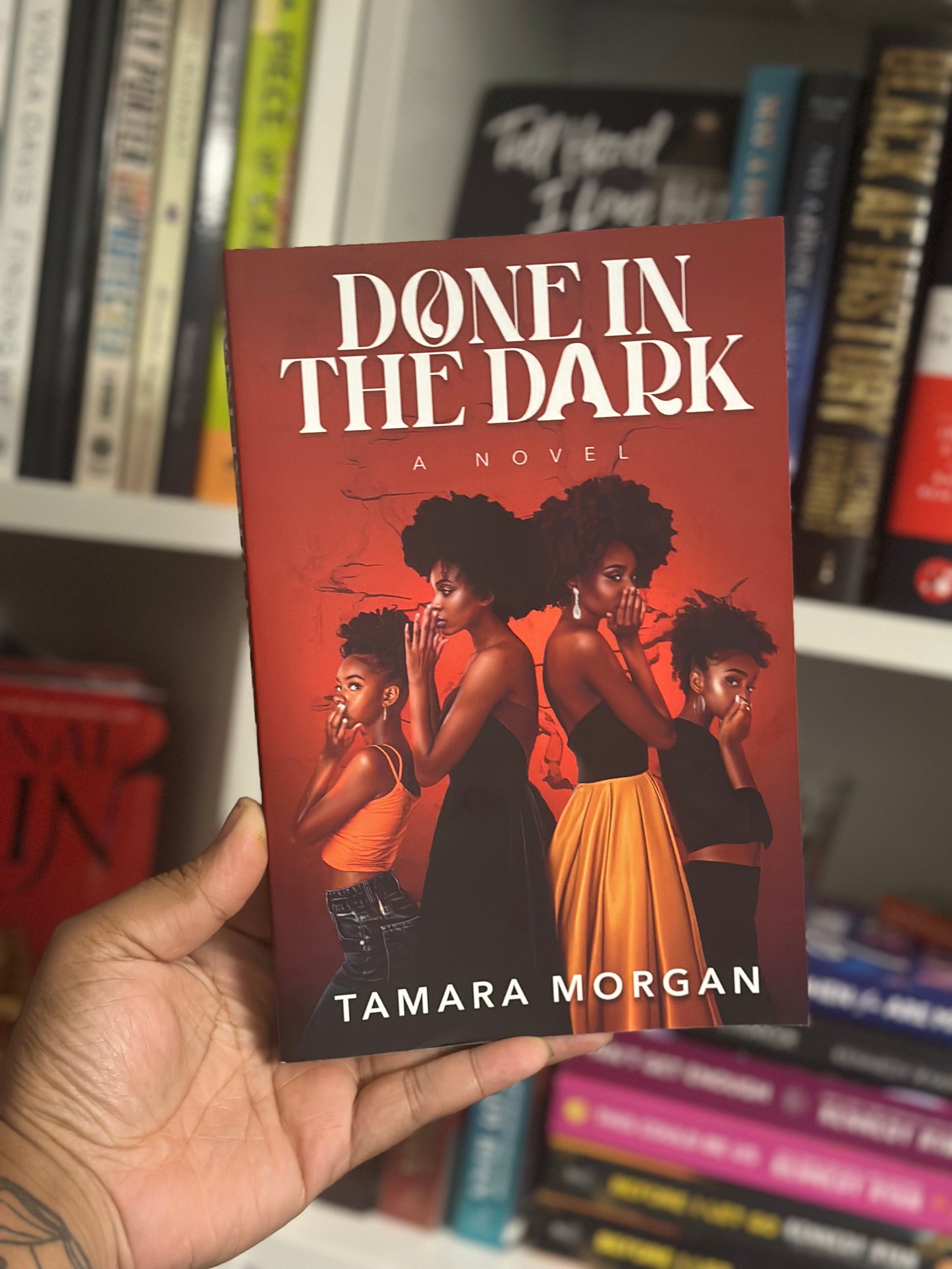 done in the dark by tamara morgan SIGNED