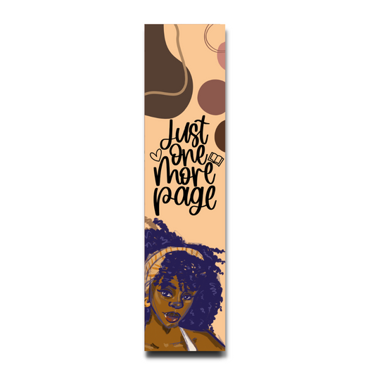 Just One More Page Bookmark