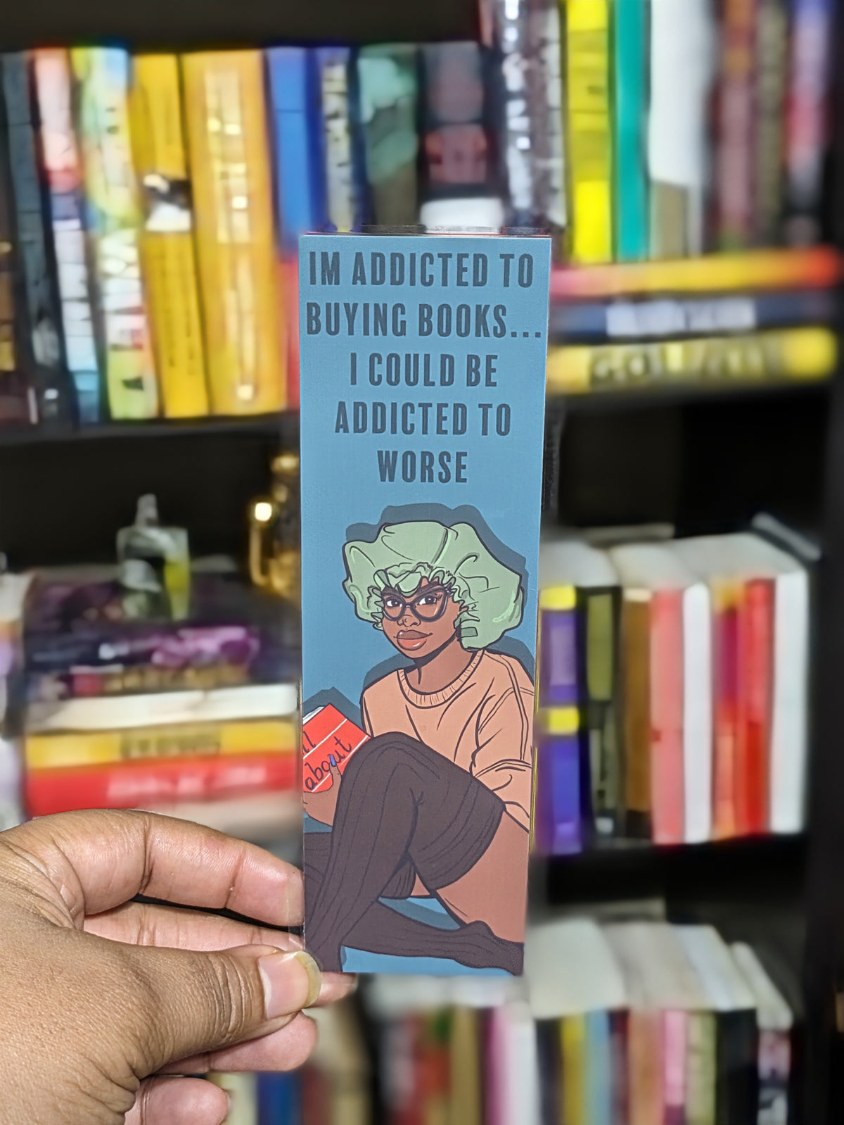 I'm Addicted Bookmark