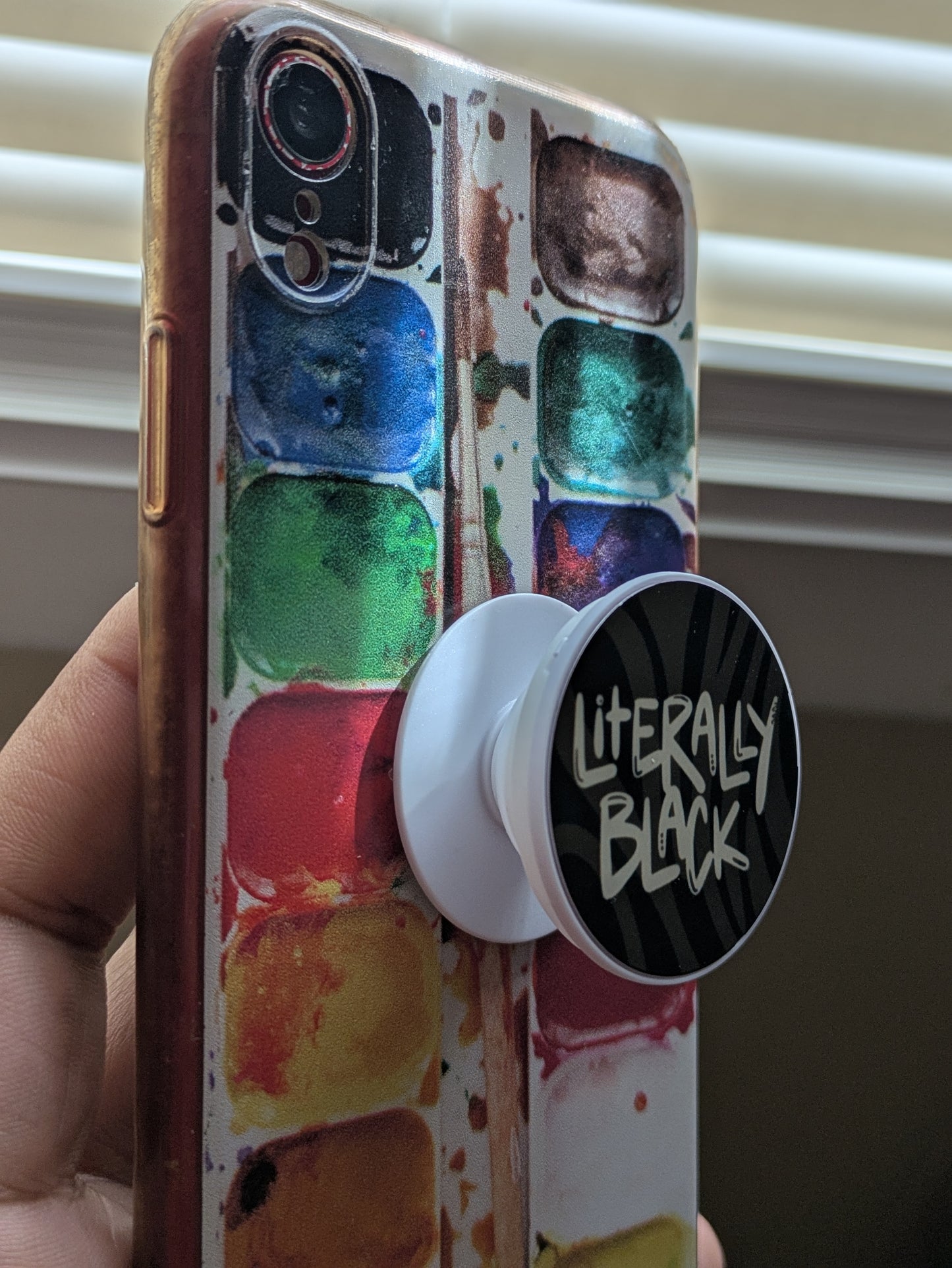 Literally Black Popsockets