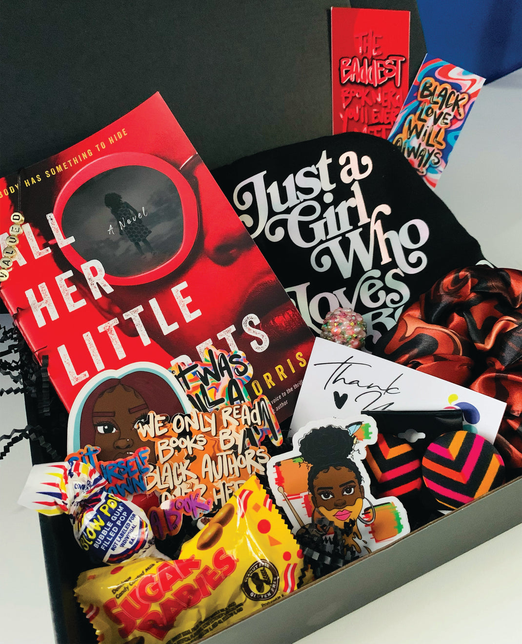 Black Book Club and Book Box Subscription Literally Black