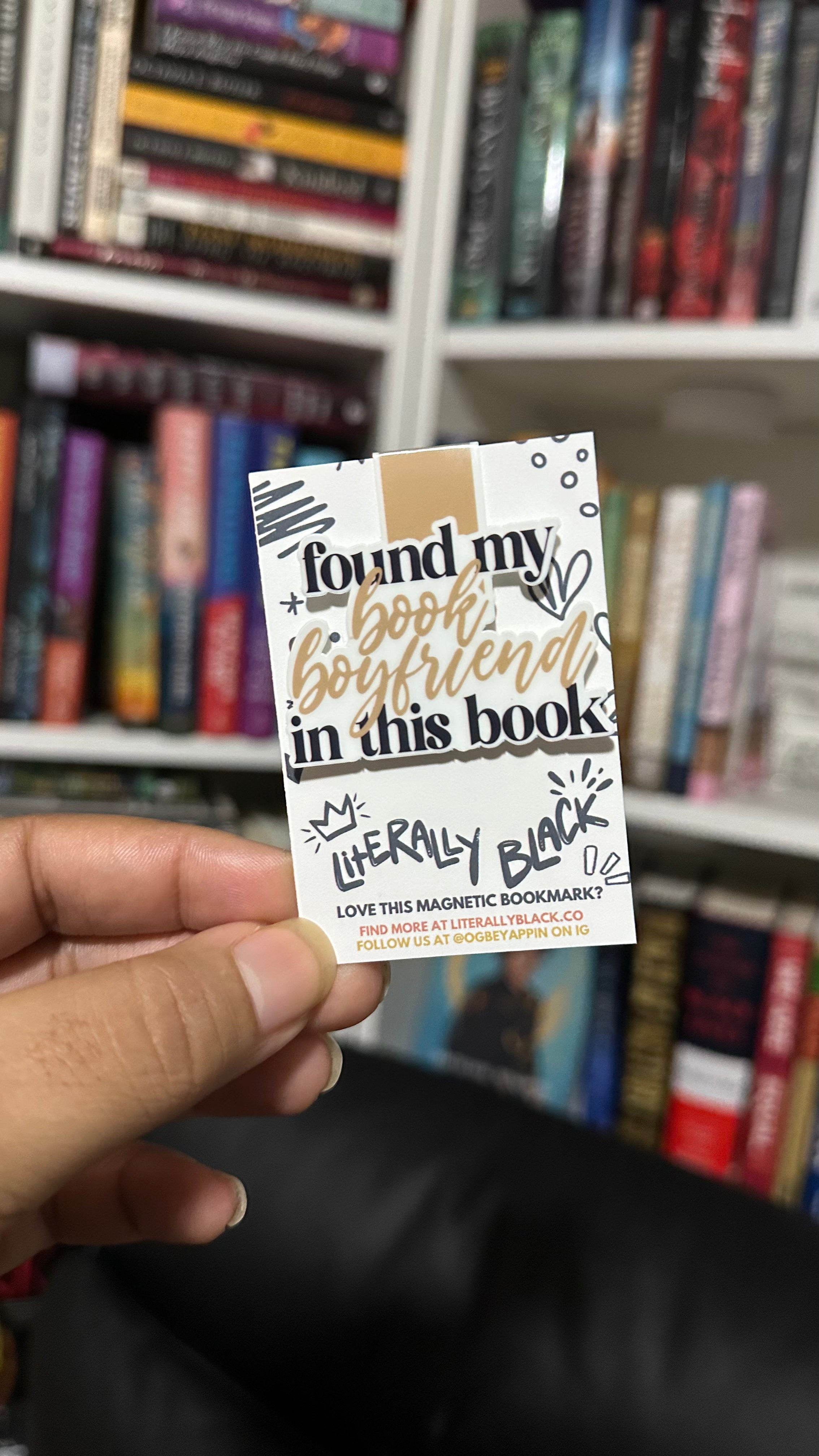 book bae, me please Magnetic Bookmark