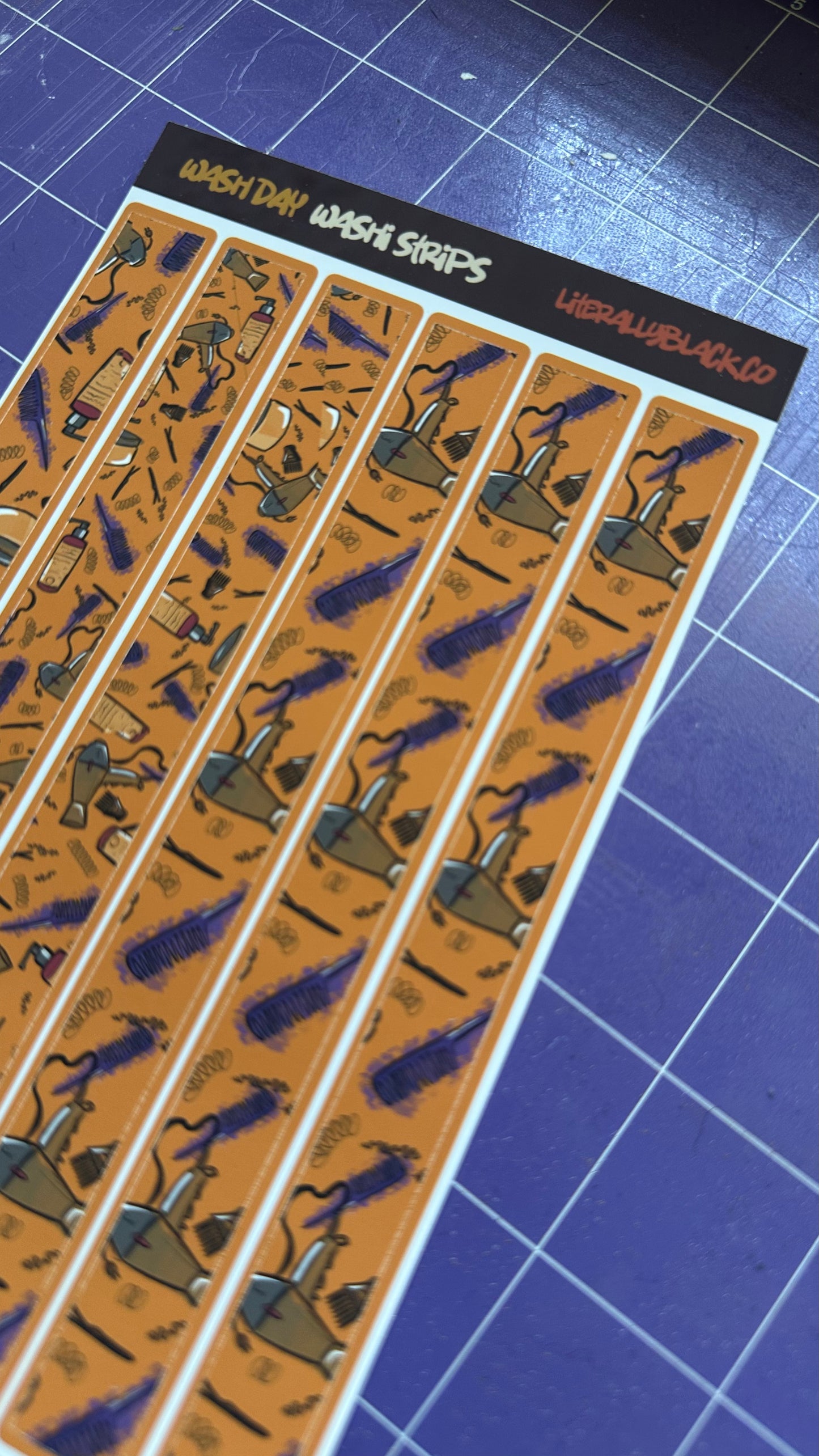 Wash Day Washi Strips