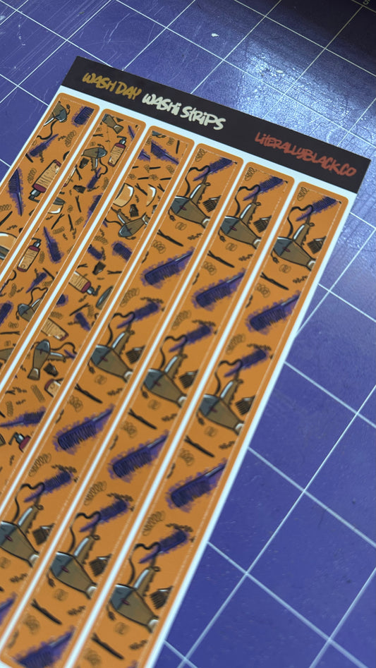 Wash Day Washi Strips