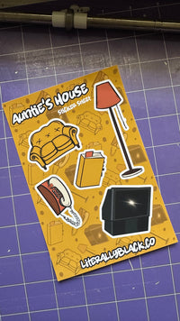 Auntie's House Sticker Sheet