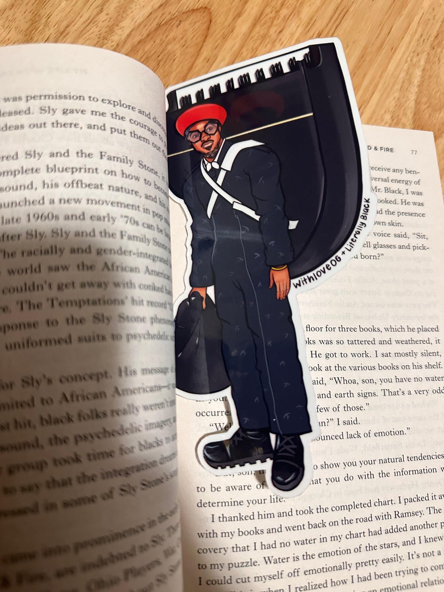 Flutes + Pianos Bookmark