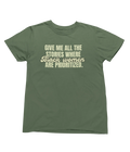 Prioritize Black Women Tee (Military Green)