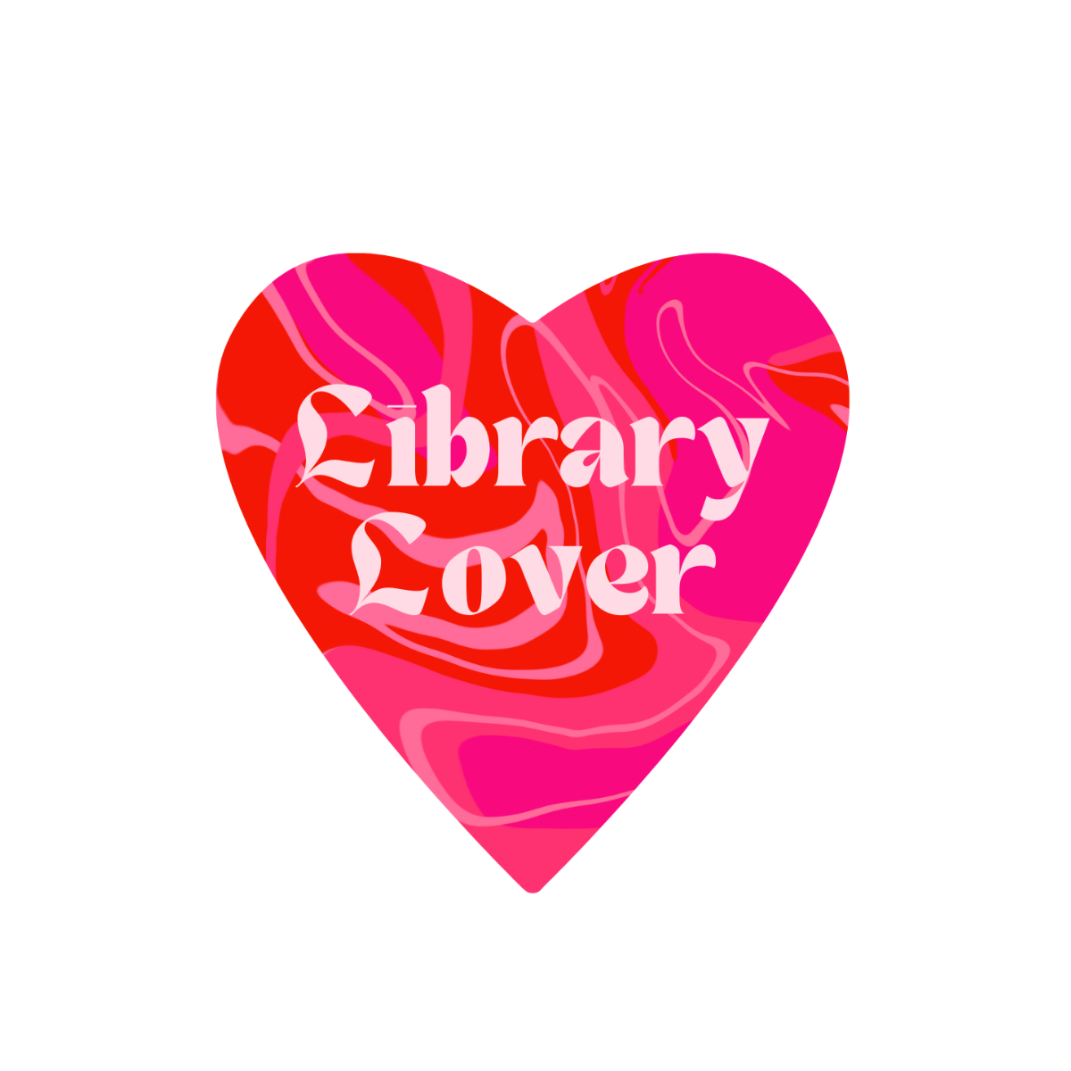 Library Lover Sticker