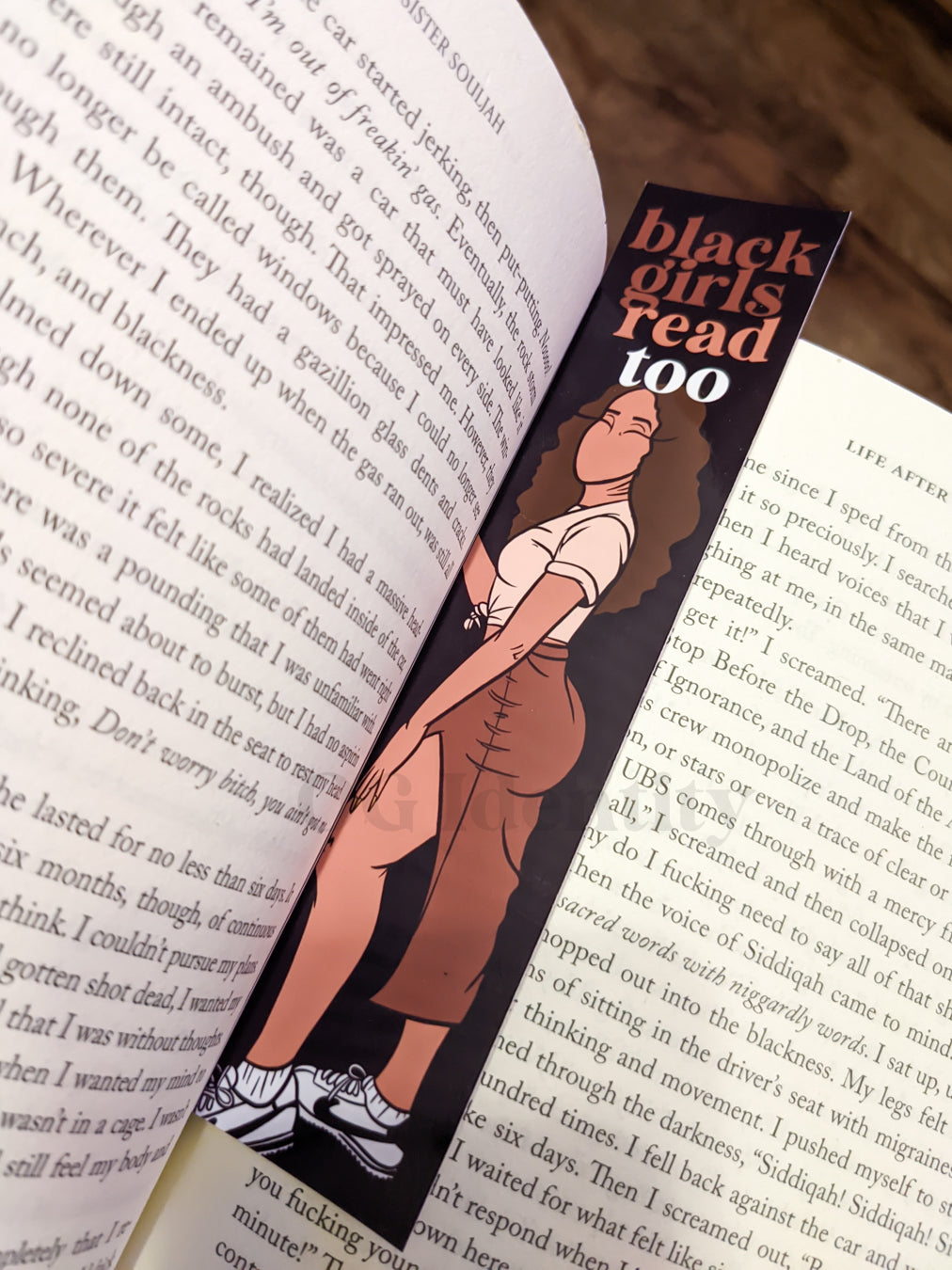 Black Girls Read Bookmark