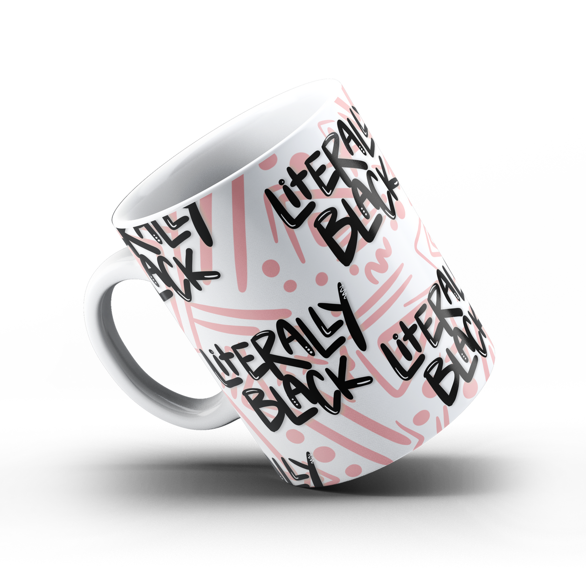 Literally Black Mug