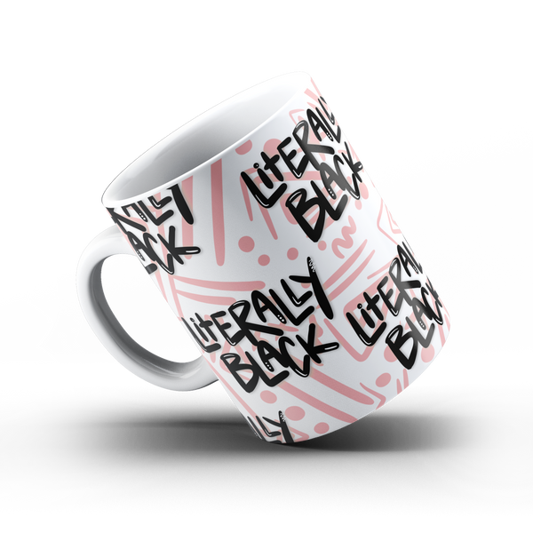 Literally Black Mug