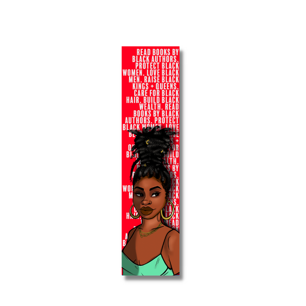 For Us, By Us-Red Bookmark